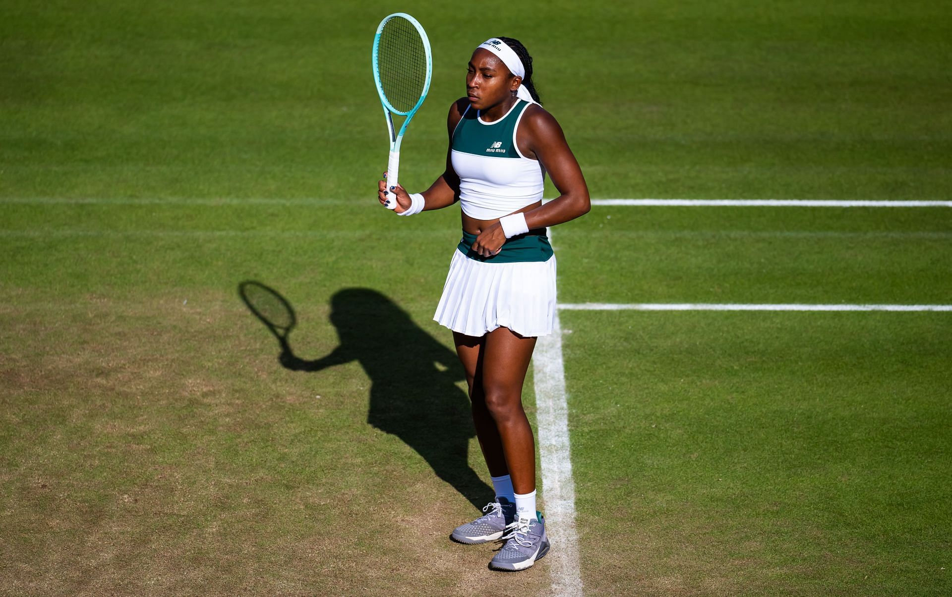 Gauff at the Berlin Tennis Open by Hylo - (Source: Getty)